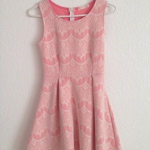 Pink Lace Dress